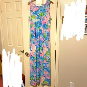 Lilly Pulitzer maxi dress- EUC